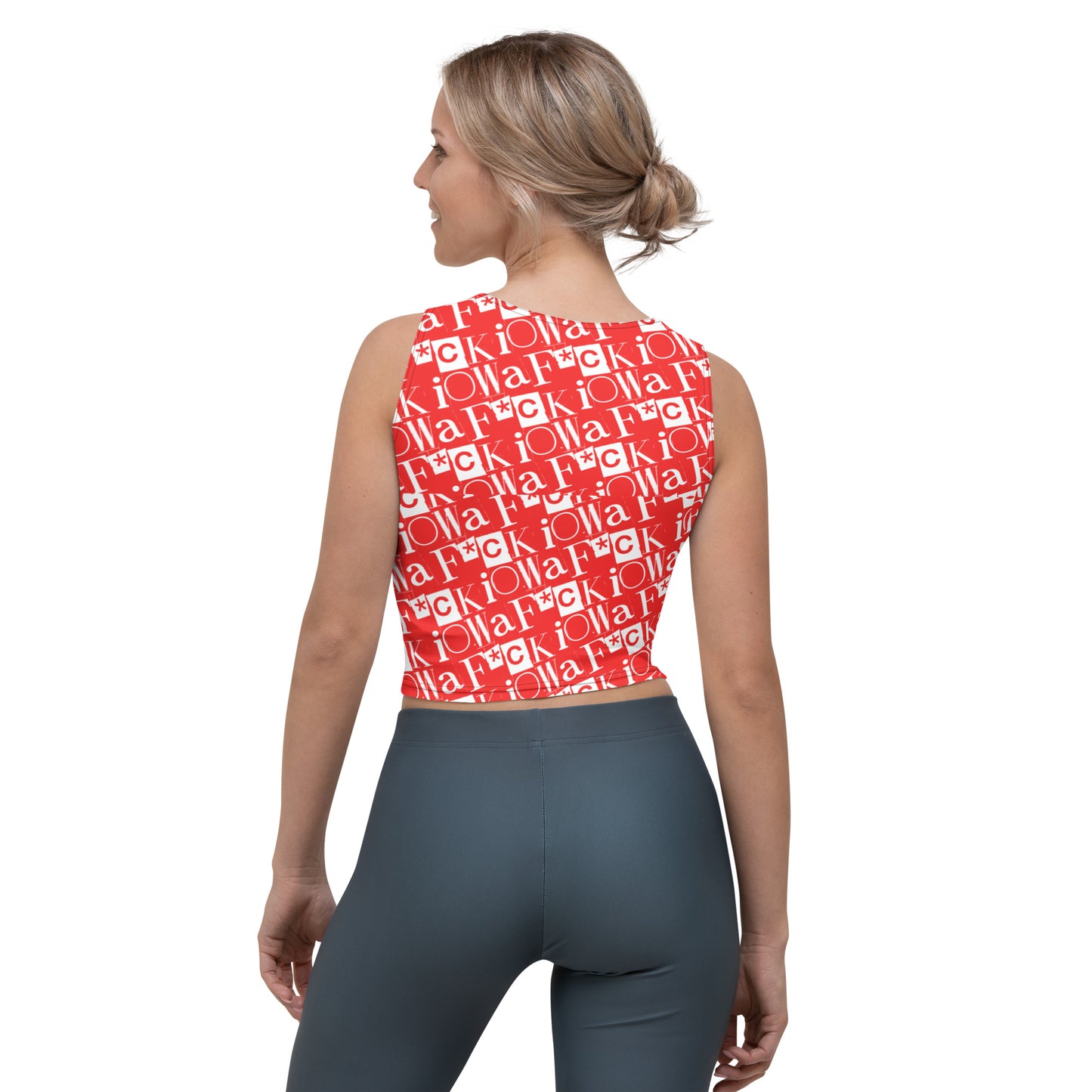 F*CK IOWA - Crop Top