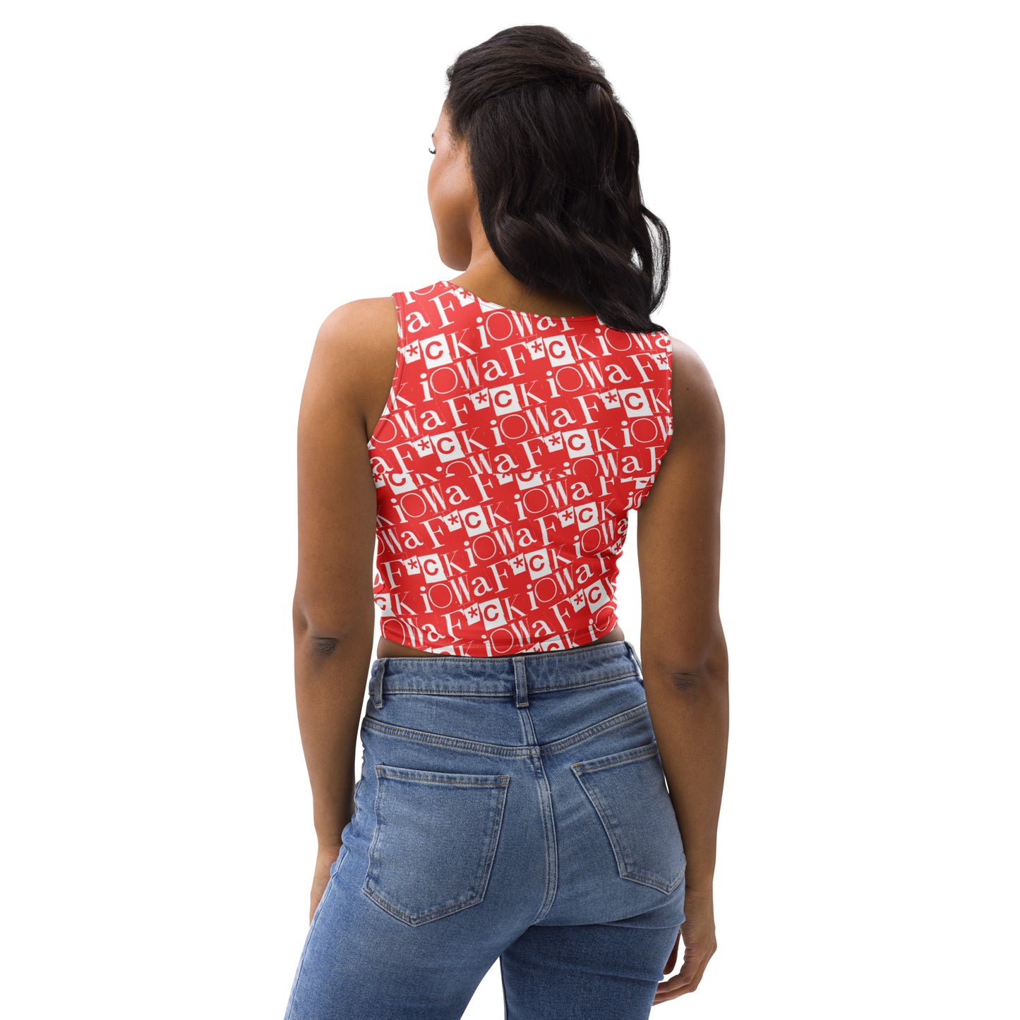 F*CK IOWA - Crop Top