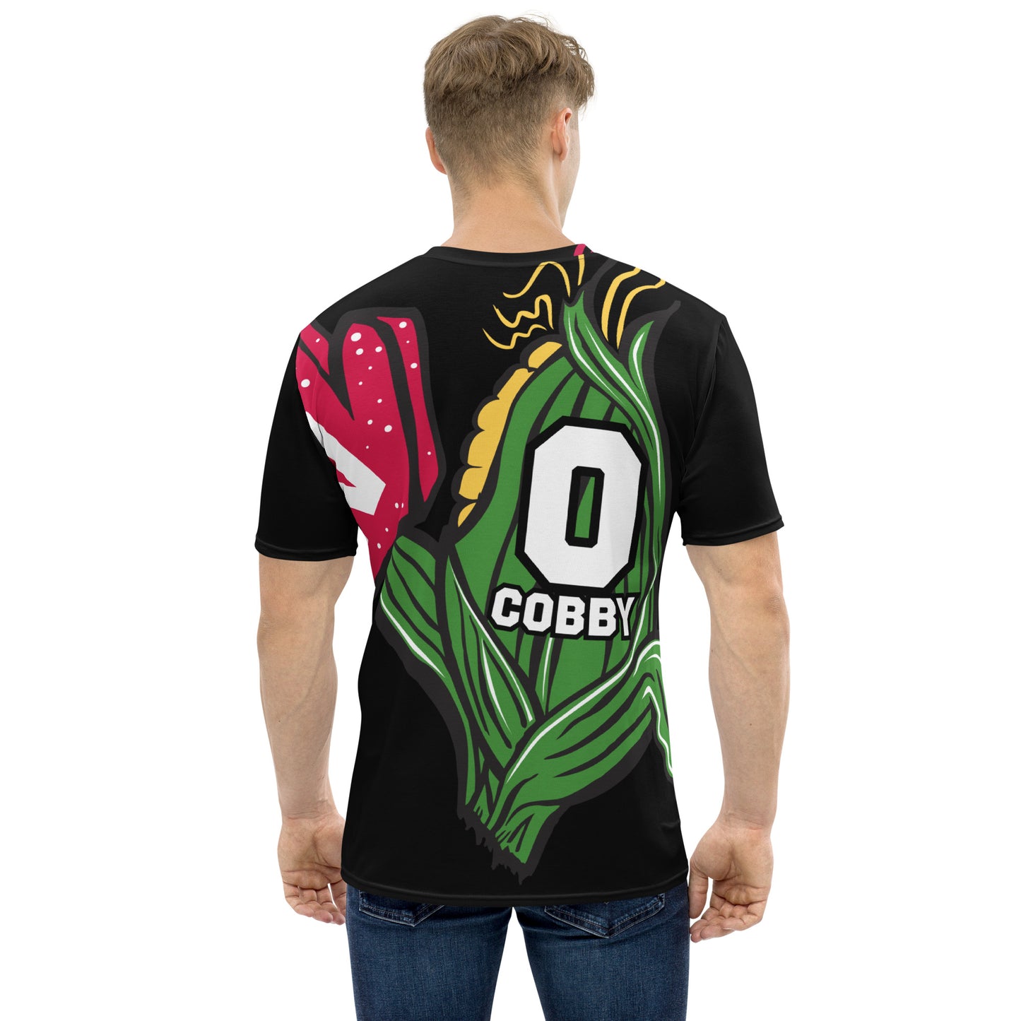 Men's t-shirt w/Cobby - Black