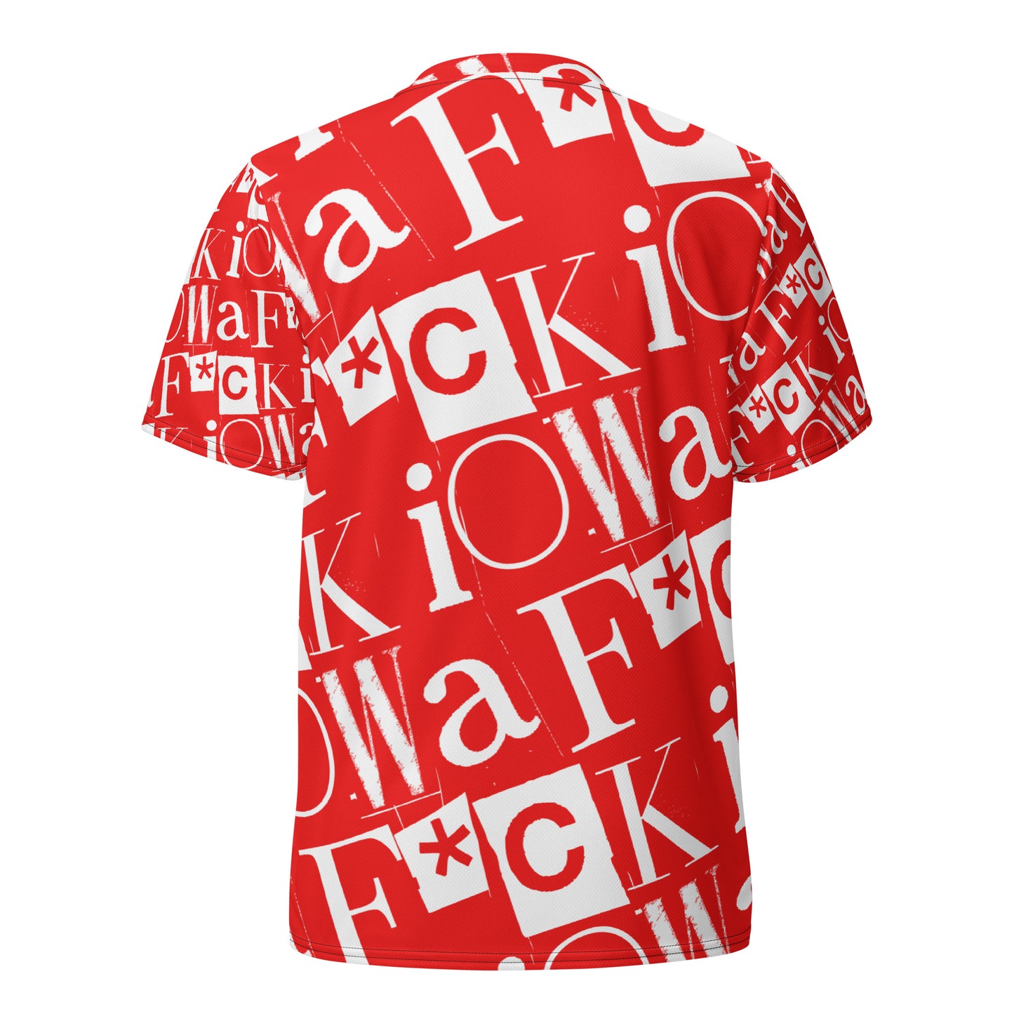 F*CK IOWA - Unisex sports jersey