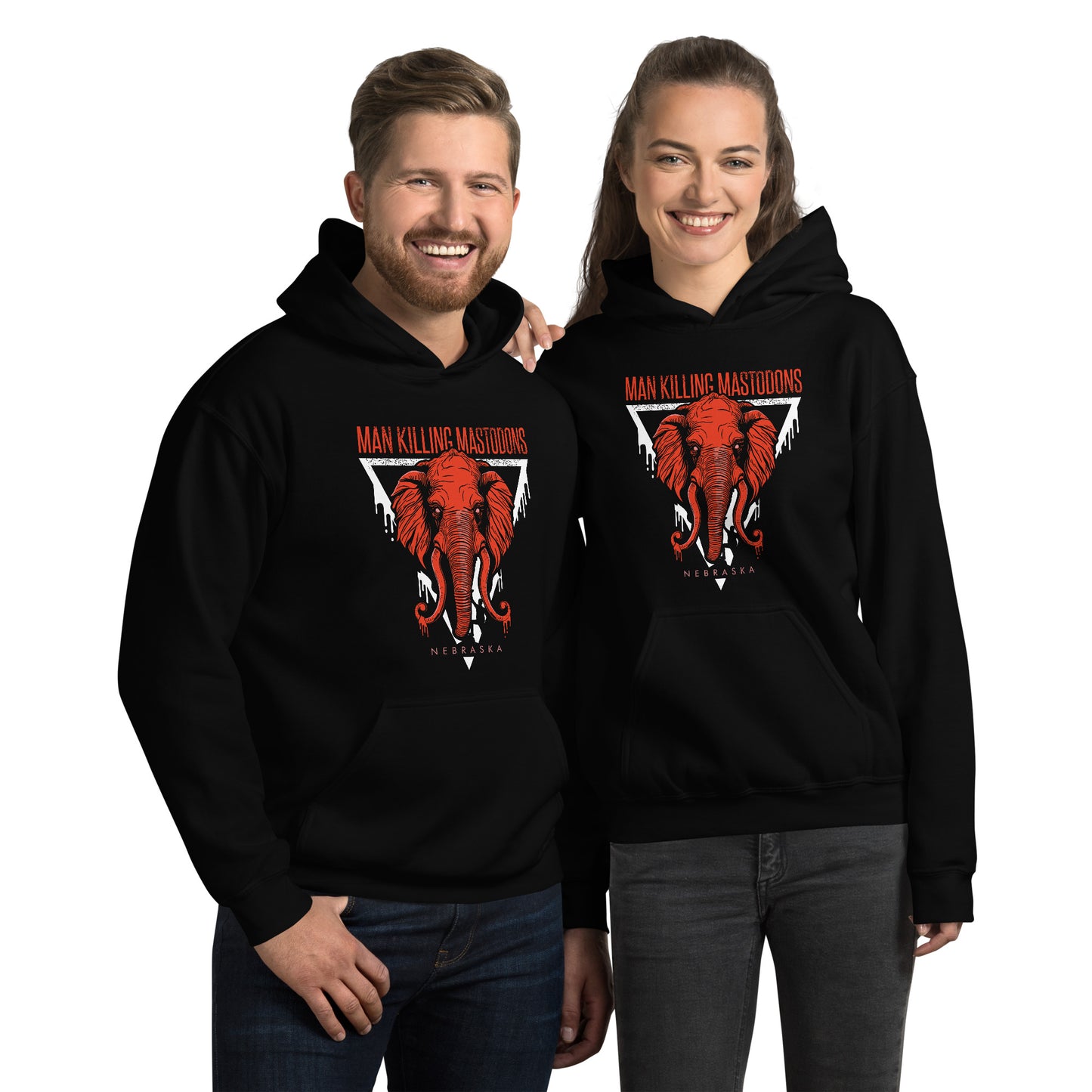 Man Killing Mastodons (Metal) - Unisex Hoodie