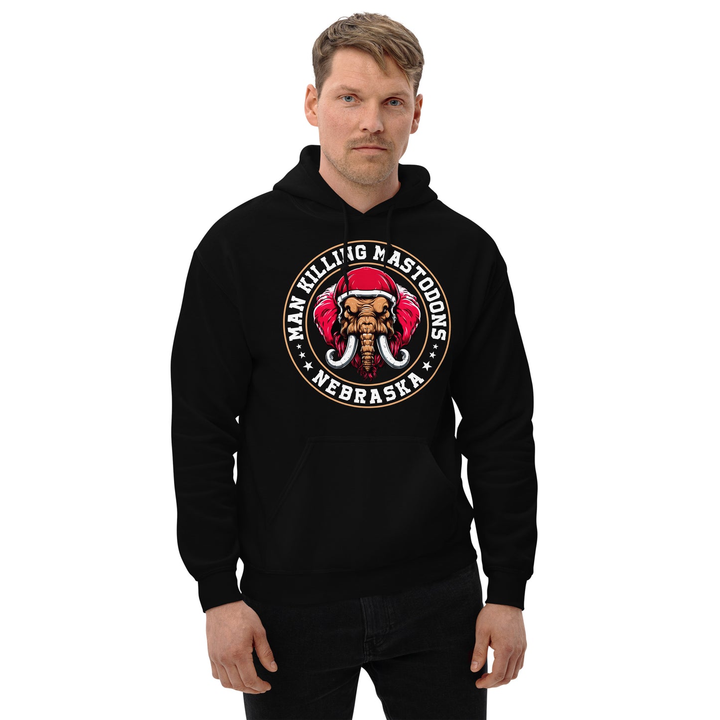 Man Killing Mastodons (Fierce) - Unisex Hoodie