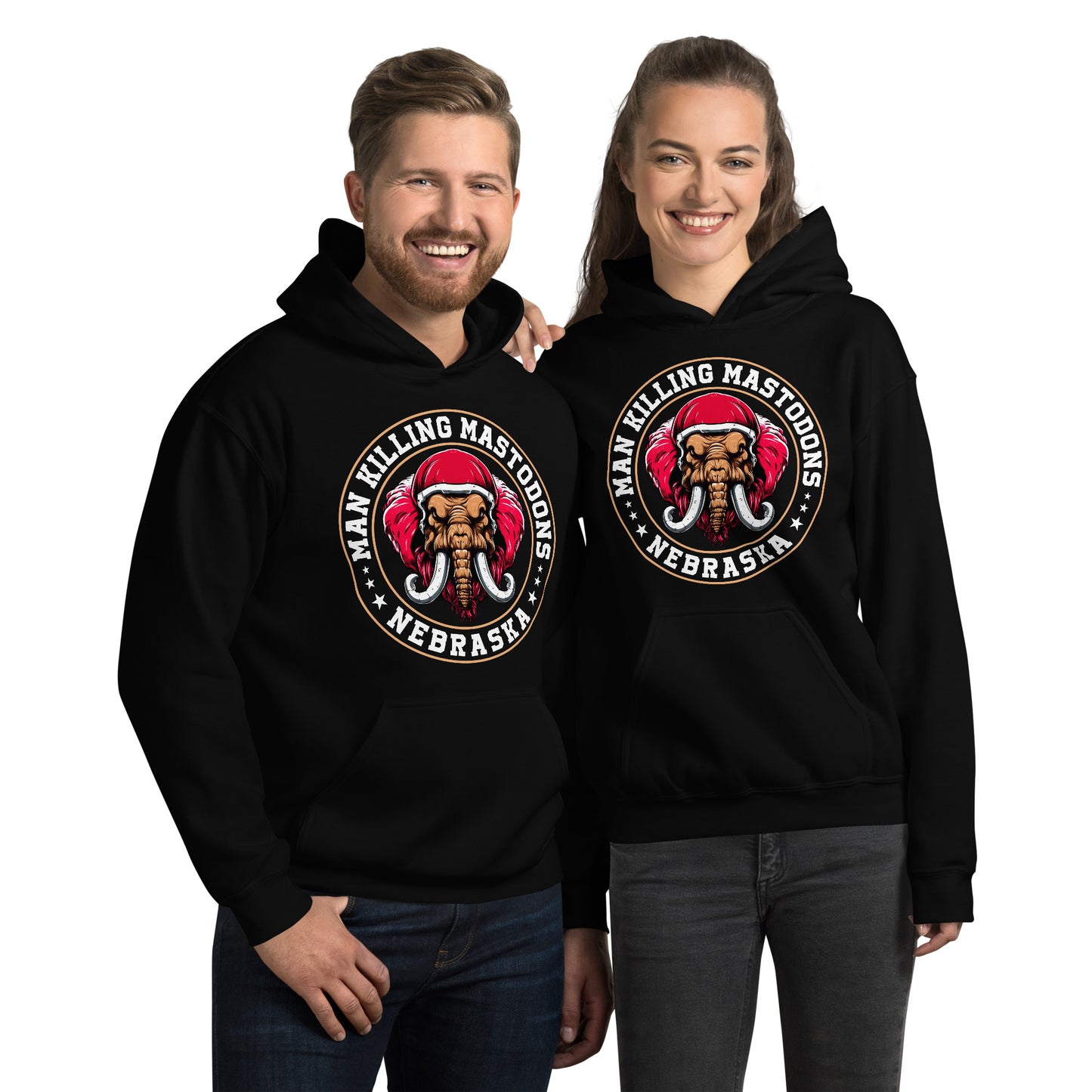 Man Killing Mastodons (Fierce) - Unisex Hoodie