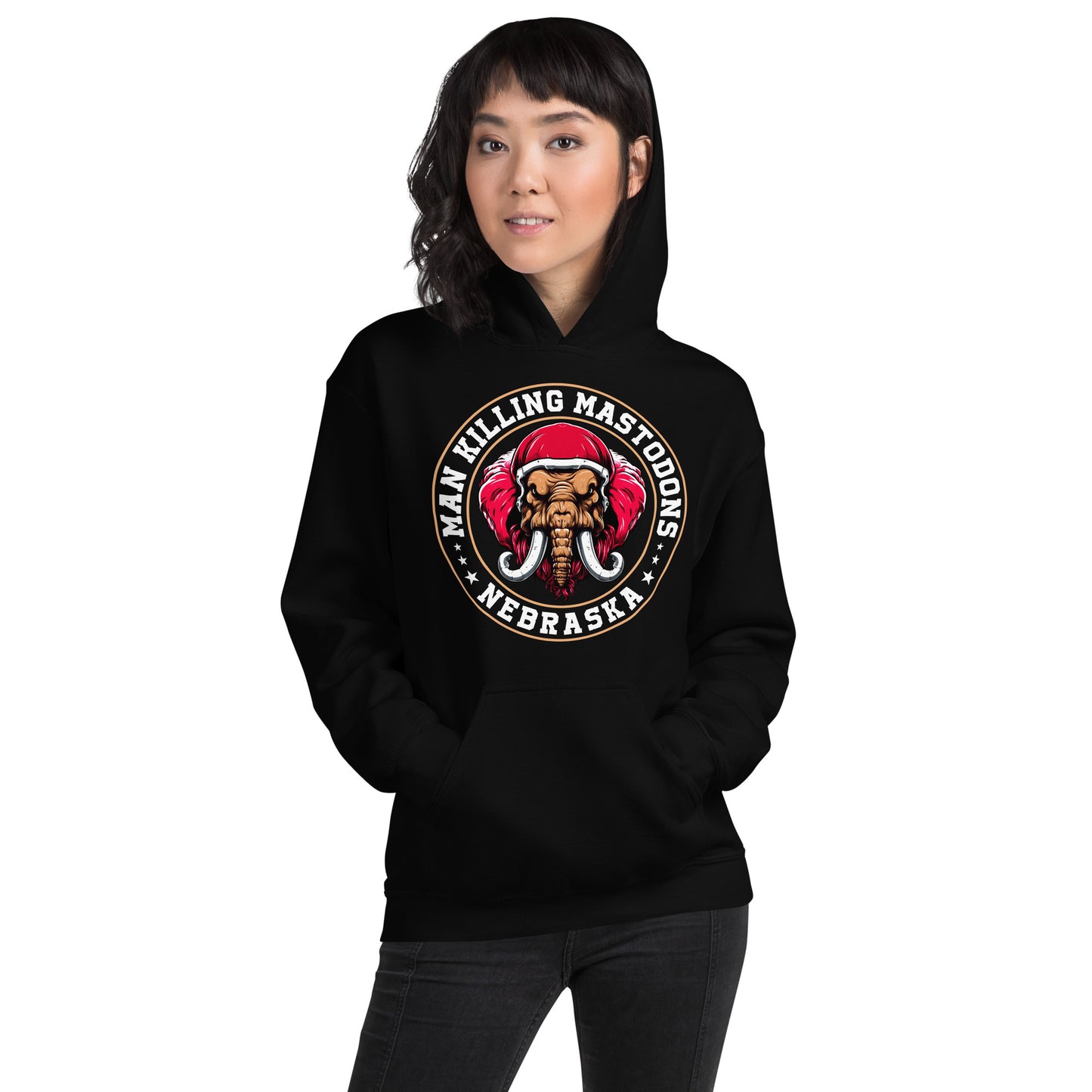 Man Killing Mastodons (Fierce) - Unisex Hoodie