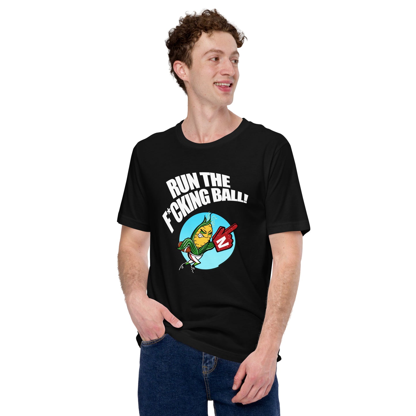 Run The F*cking Ball - Unisex t-shirt - Bella