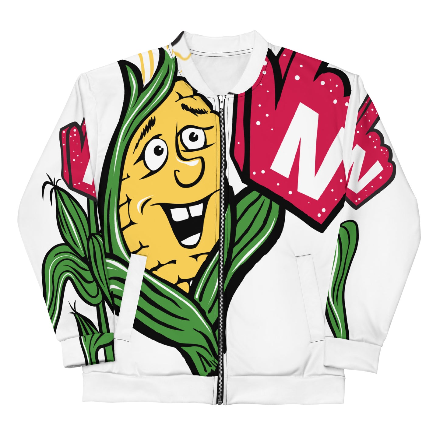 Unisex Bomber Jacket w/Cobby