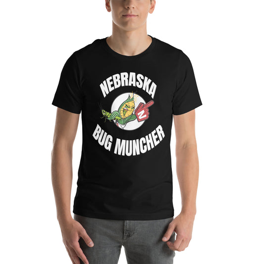 Nebraska Bug Muncher - Unisex t-shirt