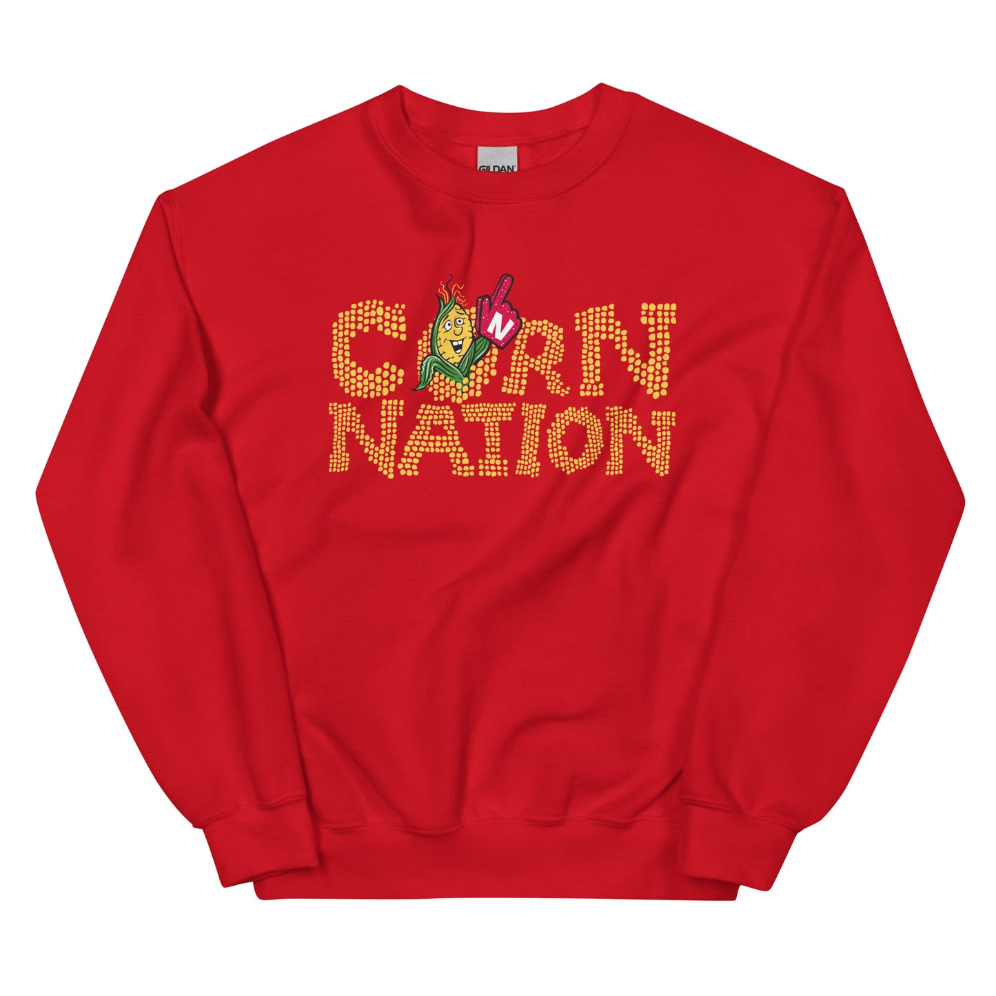 Unisex Sweatshirt w/Cobby And Corn